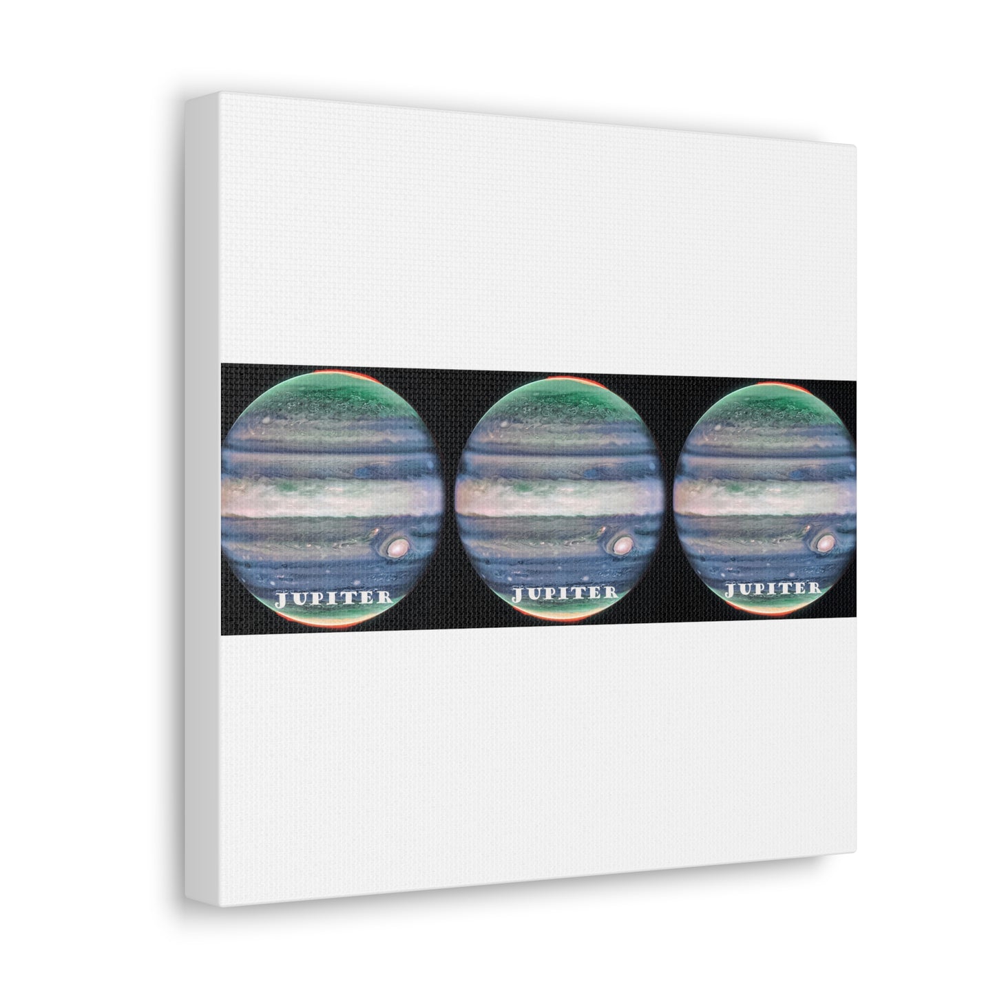 Unveiling Jupiter's Majesty: Cosmos Series Canvas Print