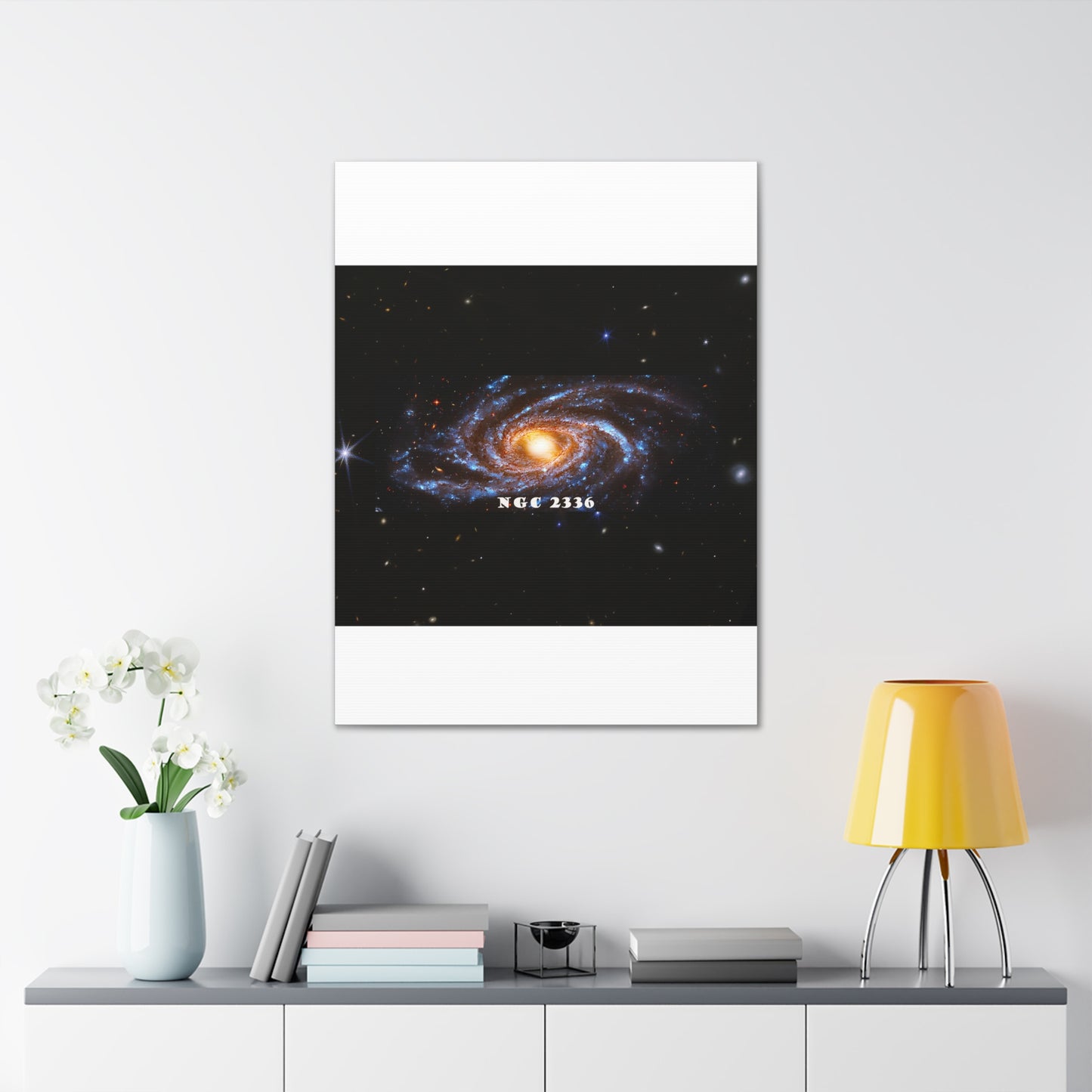 Gaze into the Galaxy: NGC2336 Cosmos Canvas Print