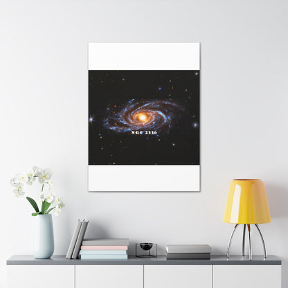 Gaze into the Galaxy: NGC2336 Cosmos Canvas Print