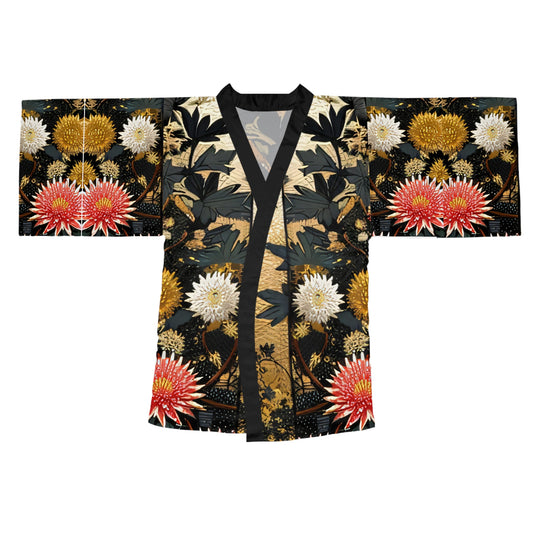 Sophisticated Cosmopolitan Series (V) Long Sleeve Kimono Robe 🌸