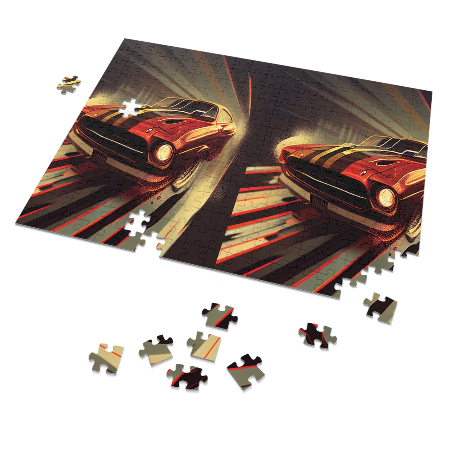 Almost Mustang '69 Jigsaw Puzzle: Classic Car Edition