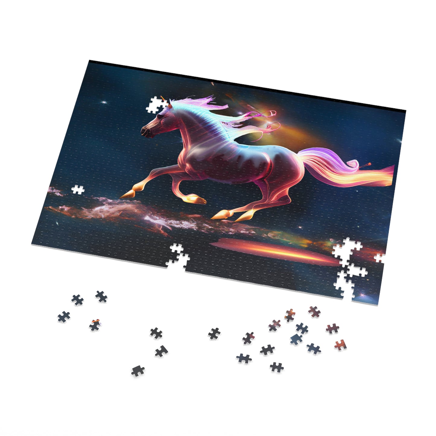 "The Magic Pony" Puzzle: Fantasy, Fun, & Challenge  (500,1000-Piece)