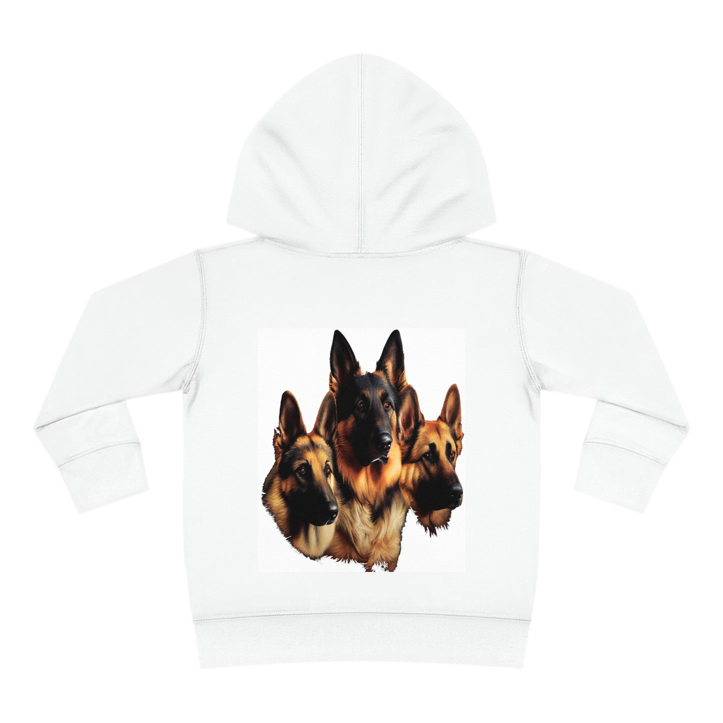 Cozy Adventures with My German Shepherd: Toddler Fleece Hoodie