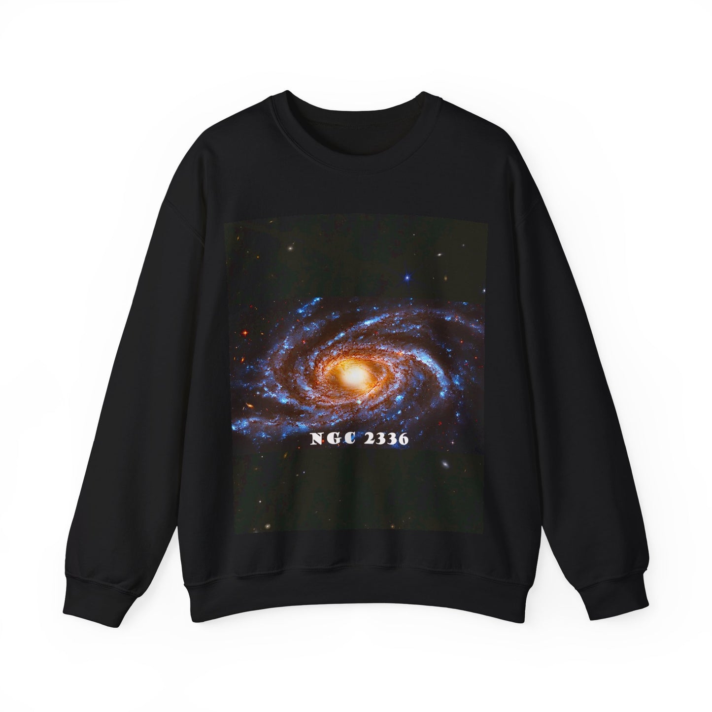 Cosmos Series 14 NGC2336-galaxy Unisex Heavy Blend™ Crewneck Sweatshirt