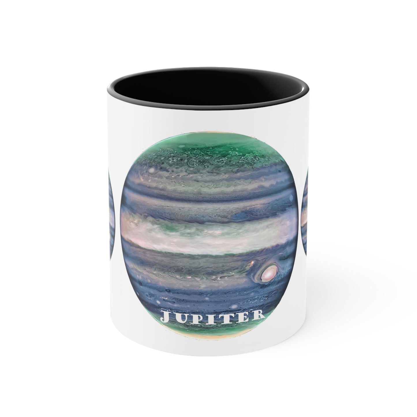 Cosmos Series 25 Jupiter: Two-Tone Coffee Mug for Bold Mornings, 11oz