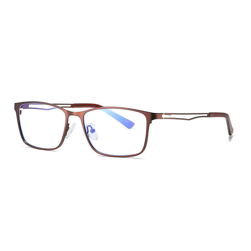 Stylish & Functional:  Metal Anti-Blue Light Glasses for Men