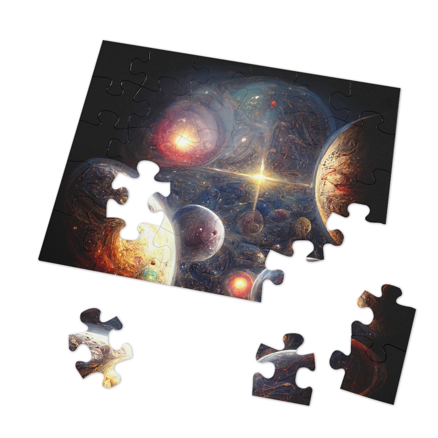 Cosmos Series 27 Worlds Jigsaw Puzzle (252, 500,1000-Piece)