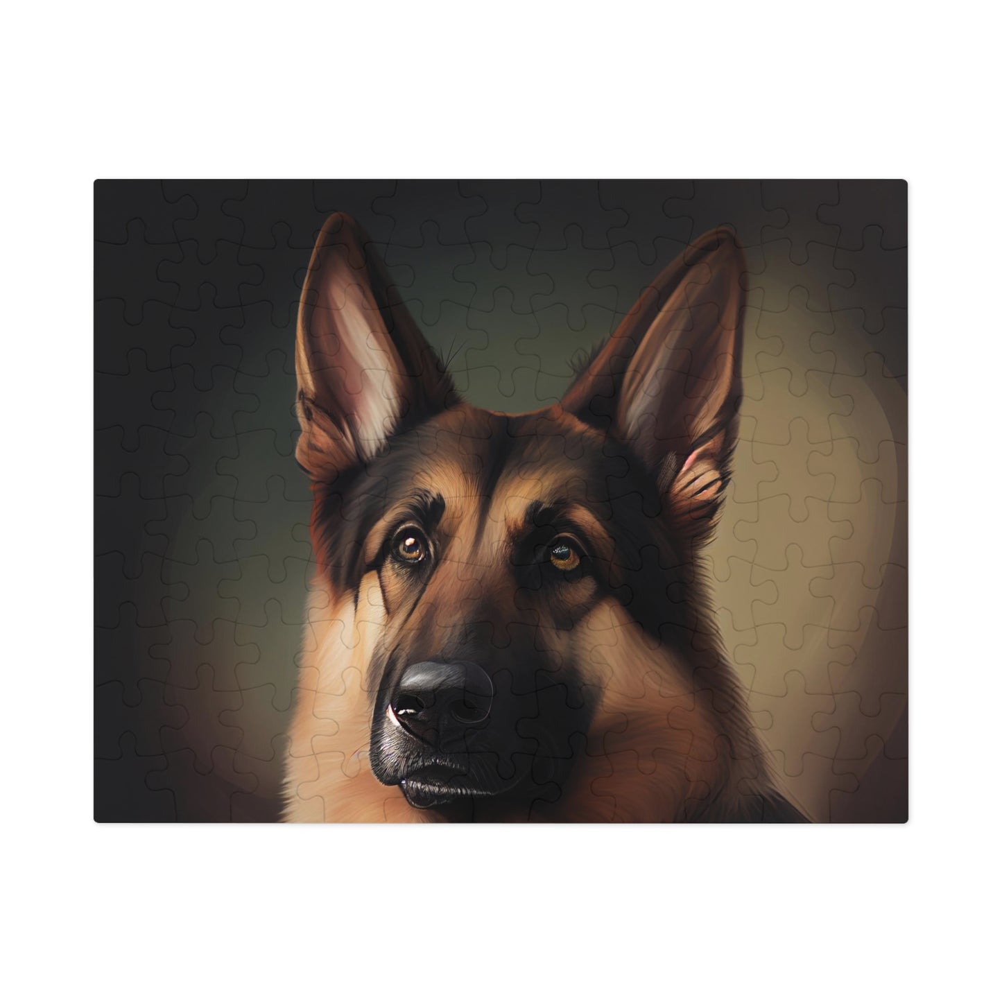 GERMAN SHEPHERD EYES Jigsaw Puzzle  Jigsaw Puzzle ( 252, 500,1000-Piece)