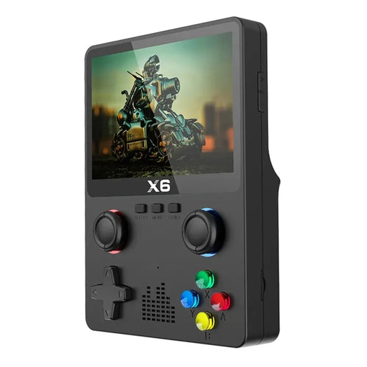 Retro Gaming Fun: X6 Handheld Console with Dual Joysticks