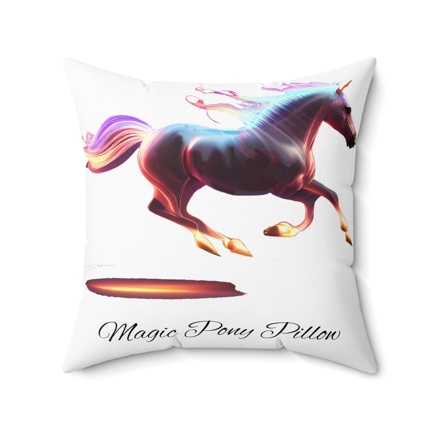 "The Magic Pony Pillow": Lily's Digital Images of Unicorns & Flying Horses