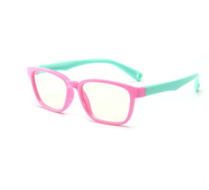 Protect Young Eyes with Colorful Anti-Blue Light Glasses for Kids