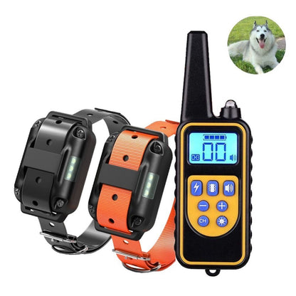 Waterproof Electric Shock Dog Barking Collar - Rechargeable Dog Training Collar