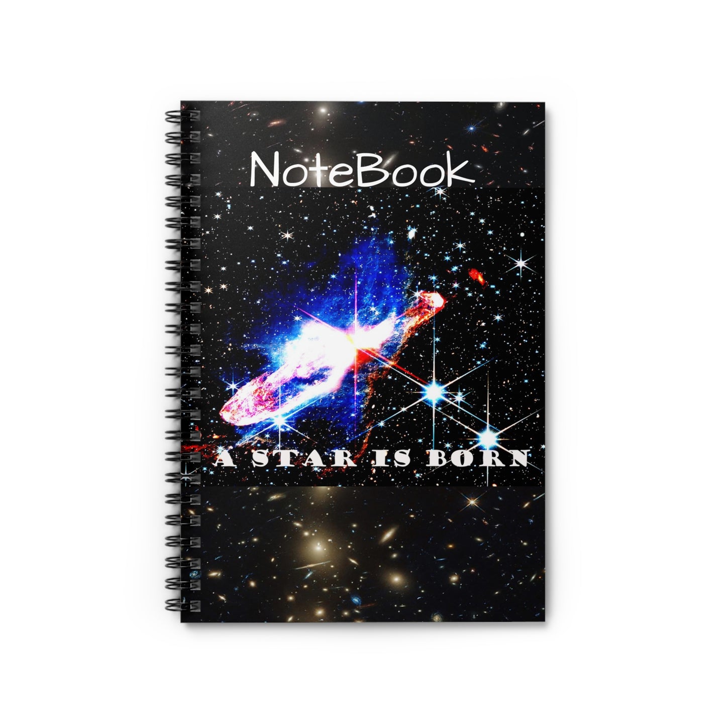 Cosmos Series 16 Actively Forming Stars Spiral Notebook - Ruled Line