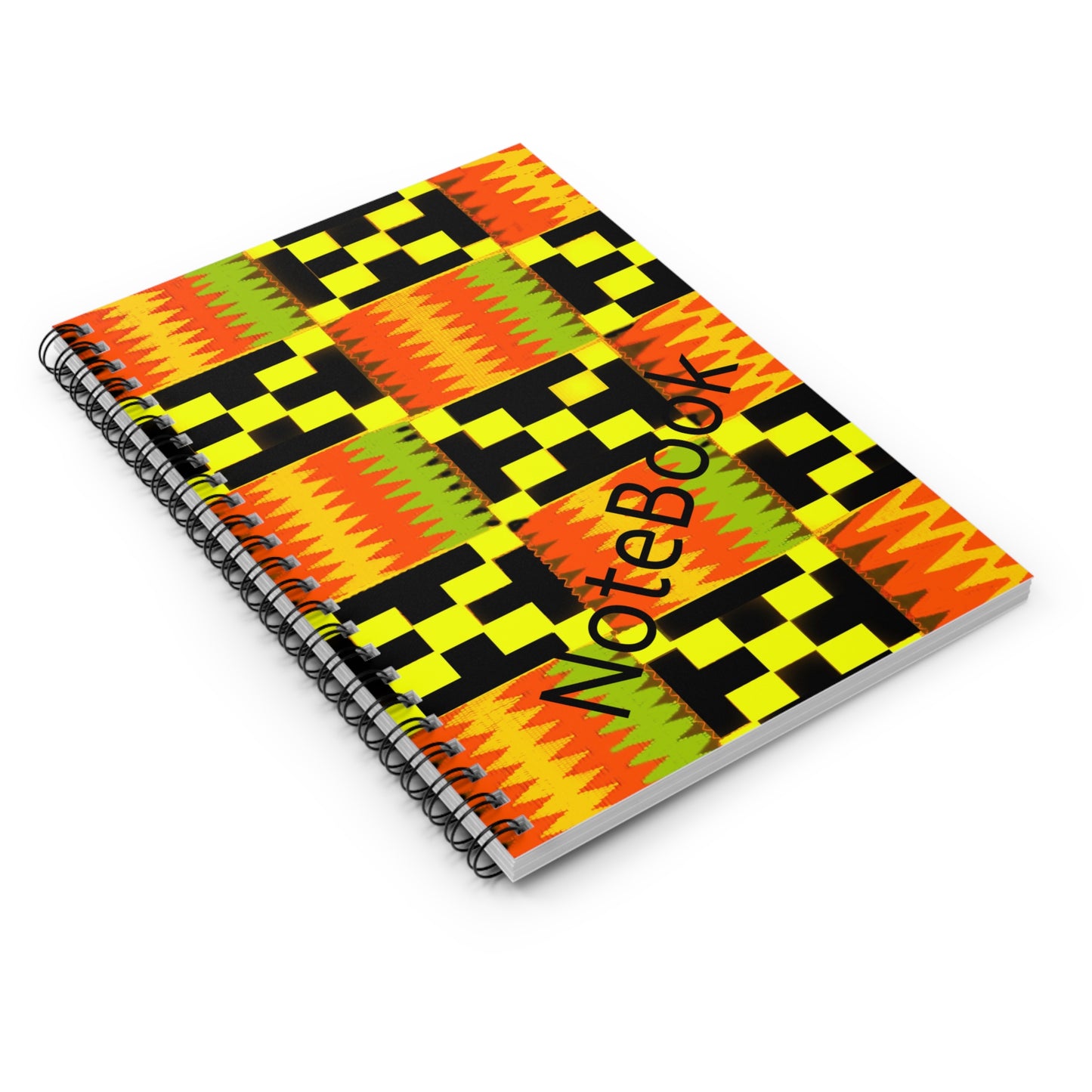 Notebooks with Style: Kente Cloth Design, Practical & Bold