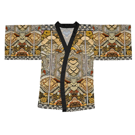 Sophisticated Cosmopolitan Series (T) Long Sleeve Kimono Robe 🌸
