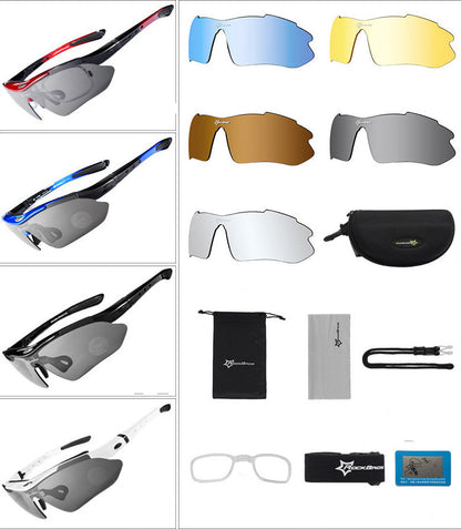 Elevate Your Ride:  Polarized Cycling Sunglasses for Enhanced Vision