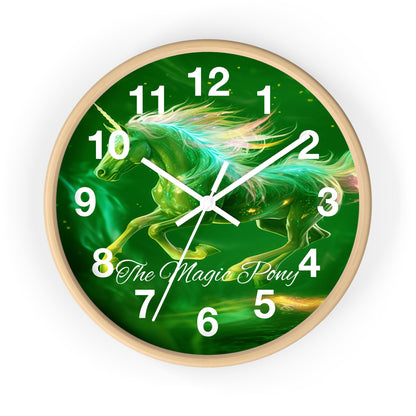 Clock Enchant Your Space: "The Magic Pony"  Wall Clock