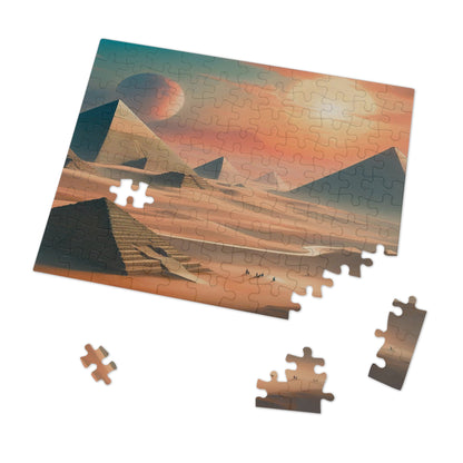 Egypt Pyramids Jigsaw Puzzle: Unveil the Mystery! ( 252, 500,1000-Piece)