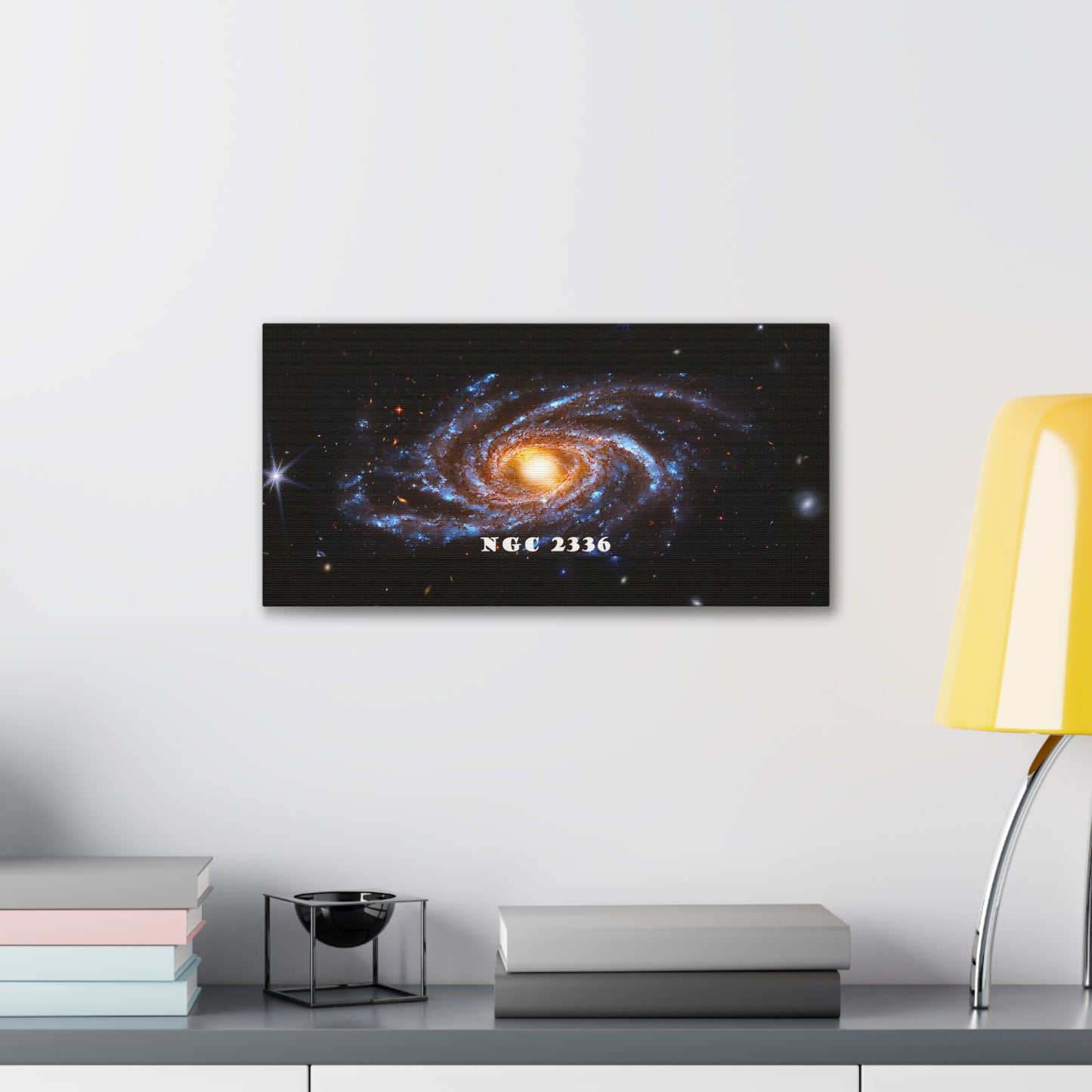 Gaze into the Galaxy: NGC2336 Cosmos Canvas Print