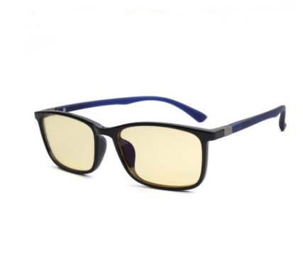 TR90 Lightweight Anti-Blue Light Glasses for Men - Flat Lens Anti-Radiation Gaming Glasses