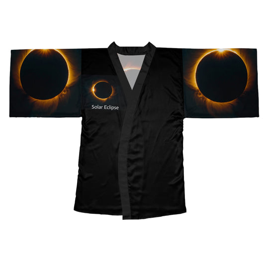 Cosmopolitan Series (Solar Eclipse ) Long Sleeve Kimono Robe $59.99