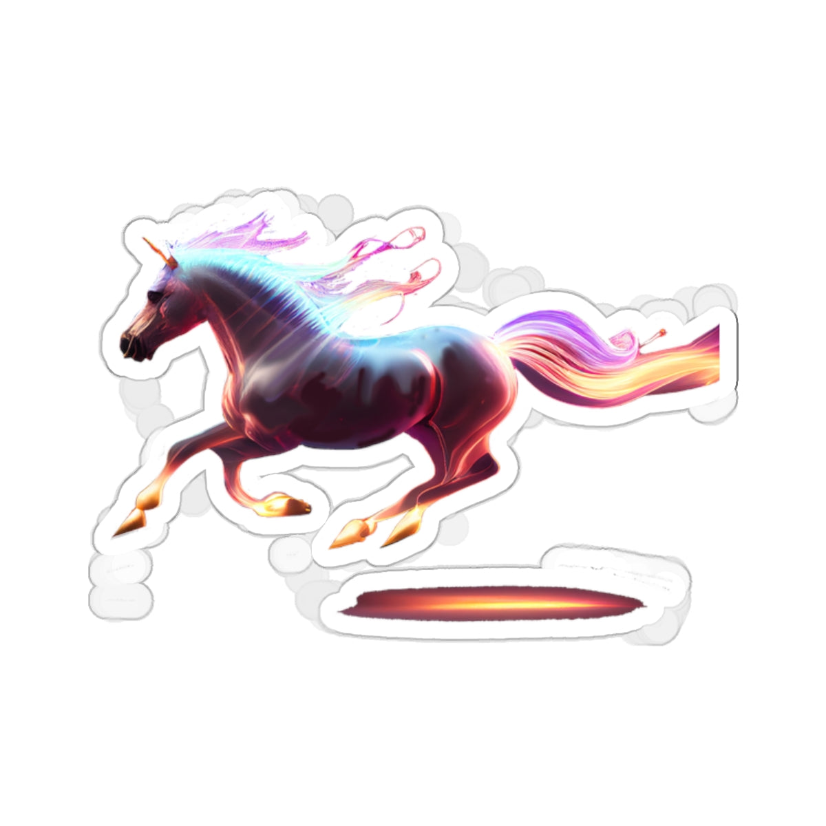 "The Magic Pony" Kiss-Cut Stickers: Add Whimsy Anywhere