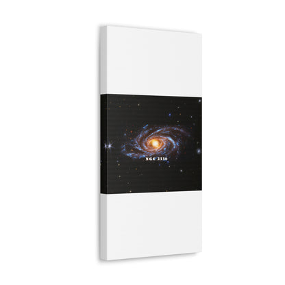 Gaze into the Galaxy: NGC2336 Cosmos Canvas Print