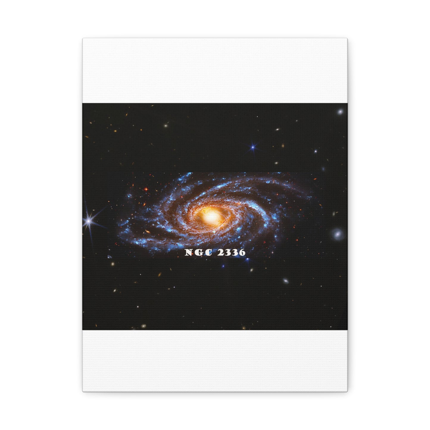 Gaze into the Galaxy: NGC2336 Cosmos Canvas Print