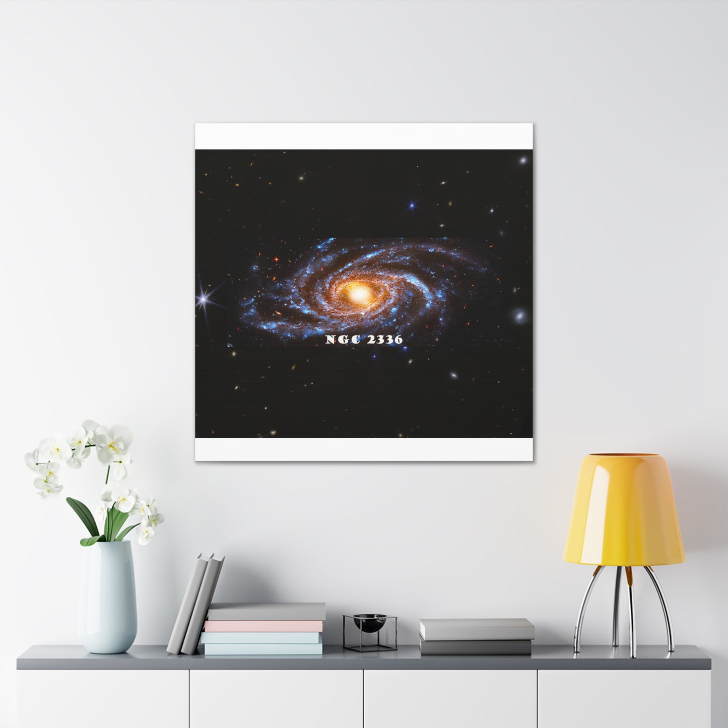 Gaze into the Galaxy: NGC2336 Cosmos Canvas Print