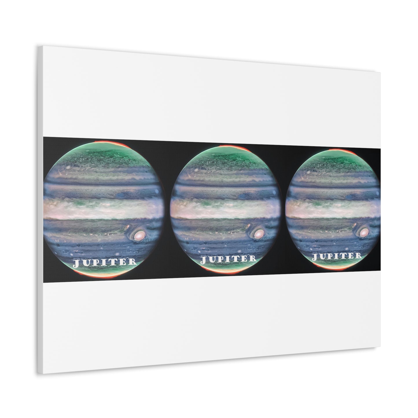 Unveiling Jupiter's Majesty: Cosmos Series Canvas Print