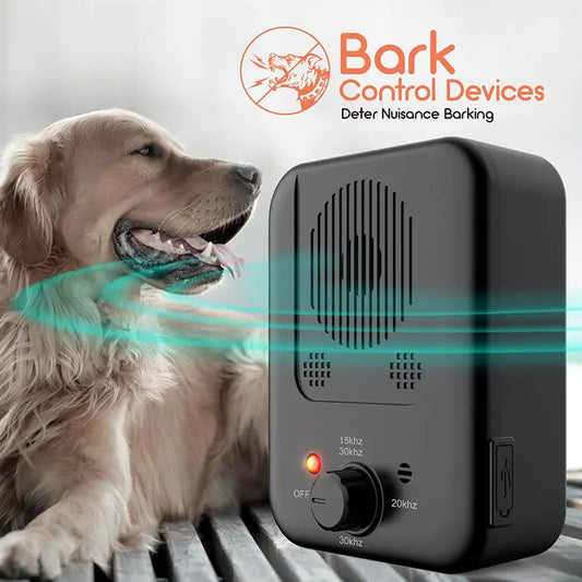 Anti-Barking Training Device - Ultrasonic Bark Control, Safe for Pets and Humans