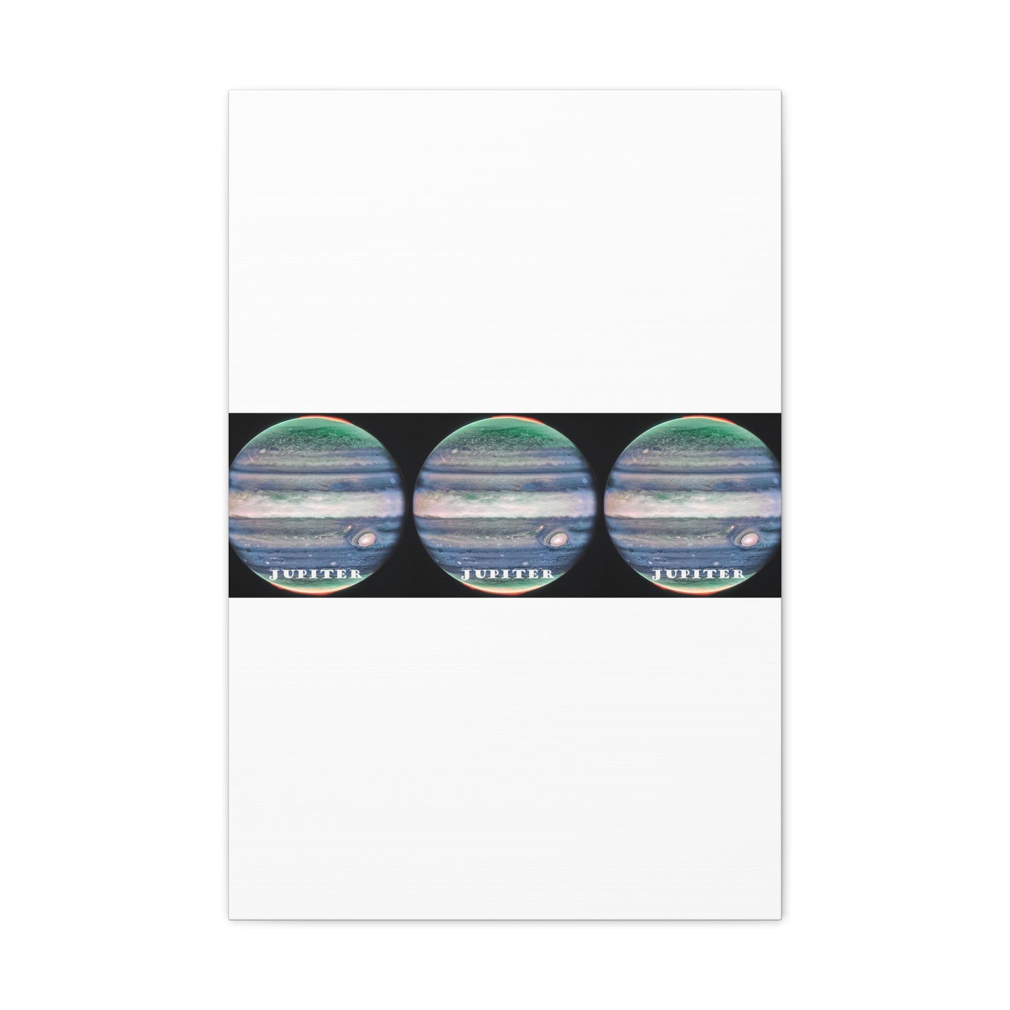 Unveiling Jupiter's Majesty: Cosmos Series Canvas Print