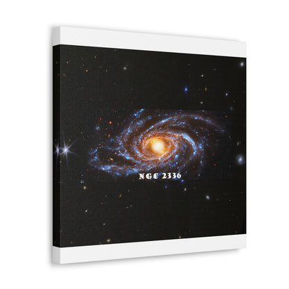 Gaze into the Galaxy: NGC2336 Cosmos Canvas Print