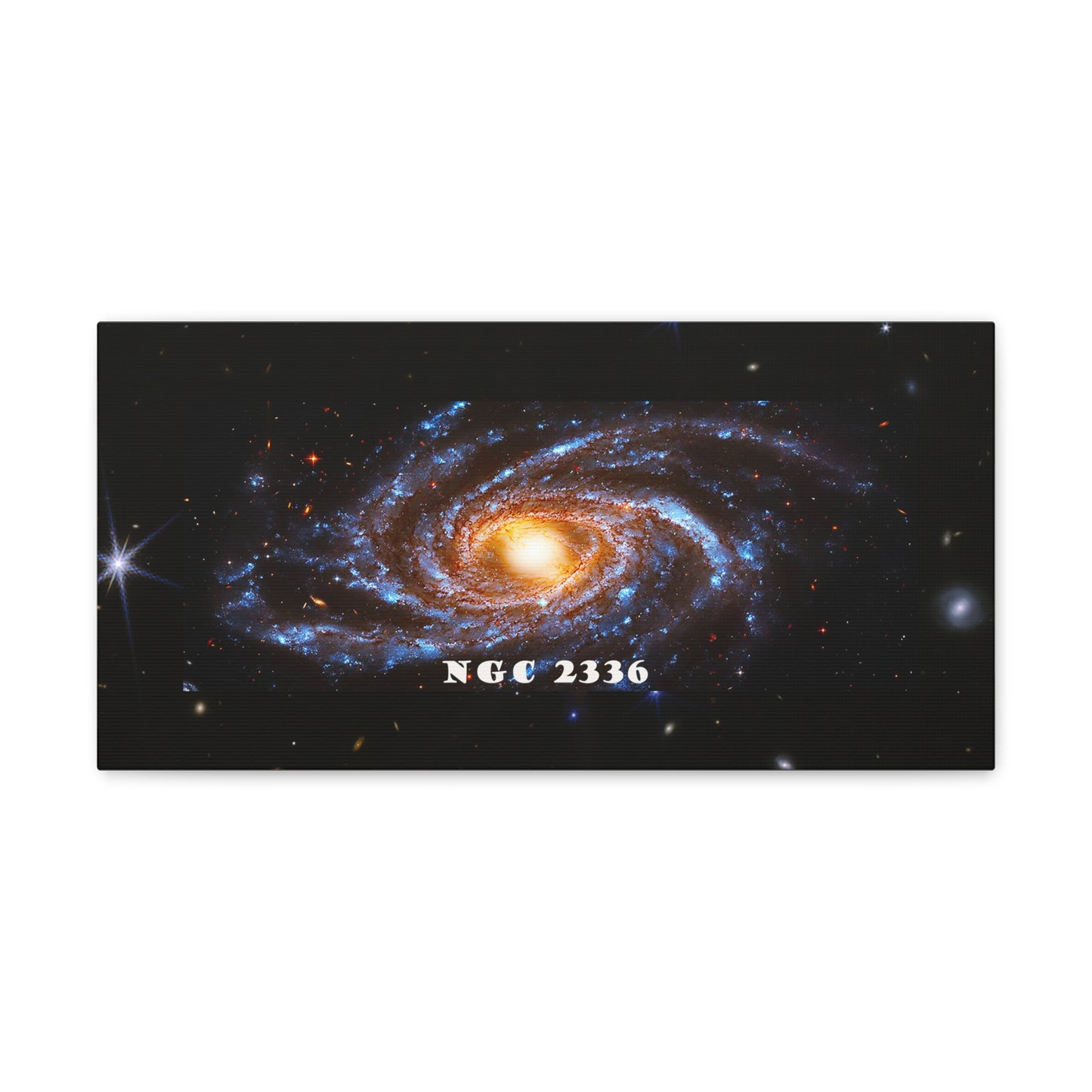 Gaze into the Galaxy: NGC2336 Cosmos Canvas Print