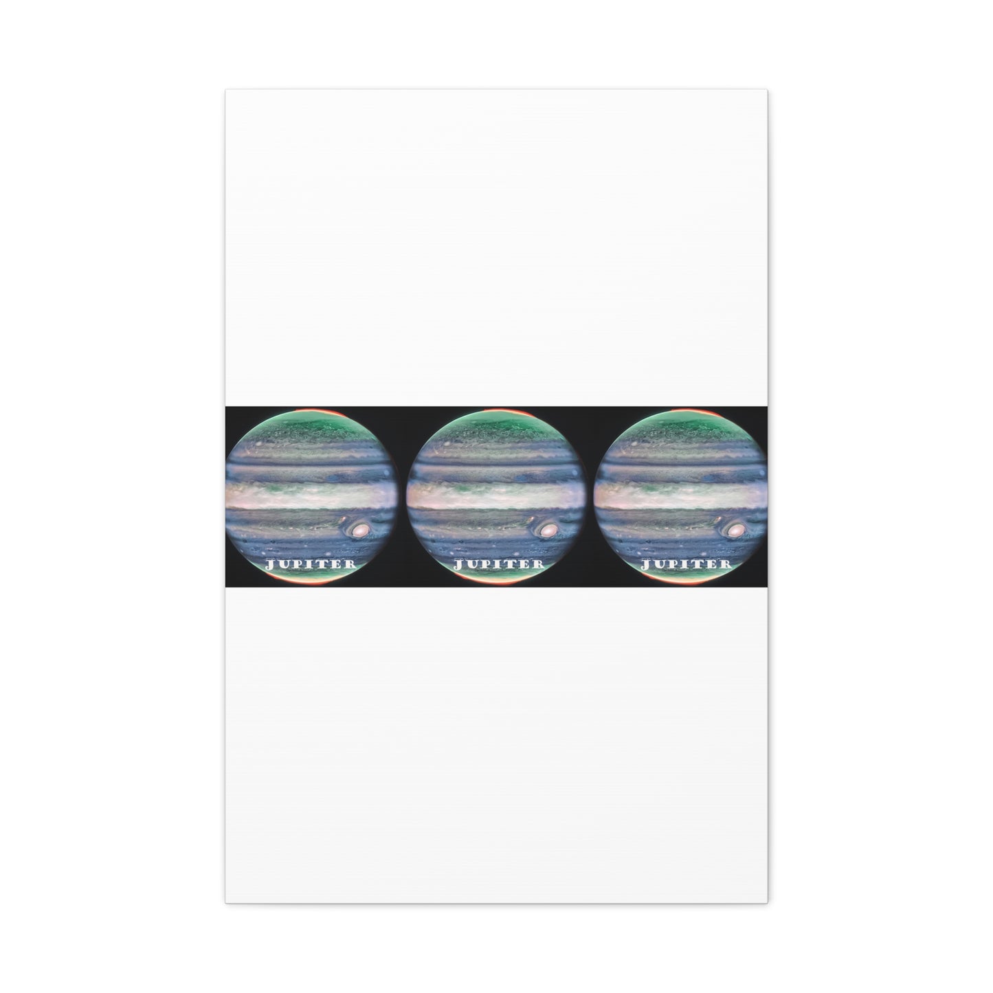 Unveiling Jupiter's Majesty: Cosmos Series Canvas Print