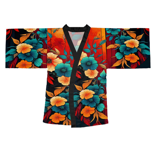 Sophisticated Cosmopolitan Series (I) Long Sleeve Kimono Robe 🌸
