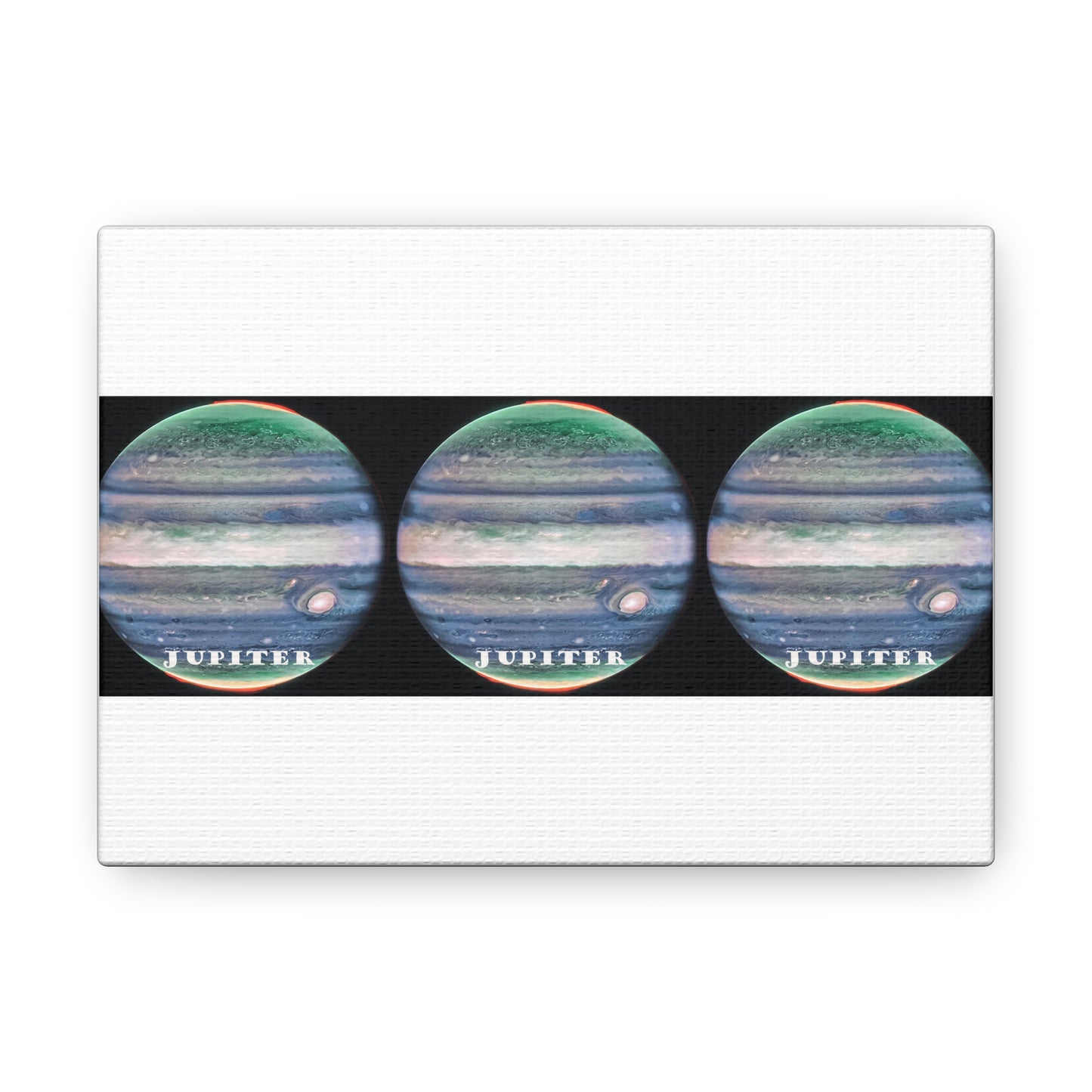 Unveiling Jupiter's Majesty: Cosmos Series Canvas Print