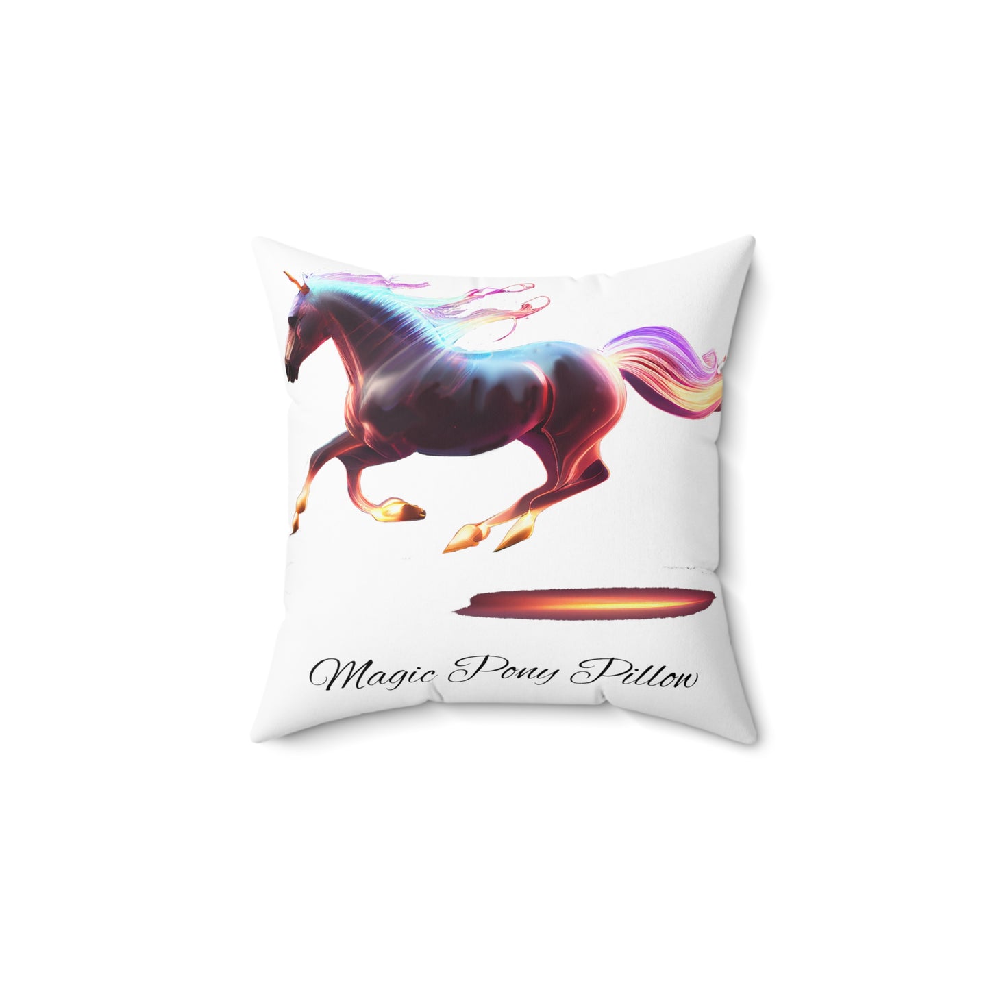 "The Magic Pony Pillow": Lily's Digital Images of Unicorns & Flying Horses