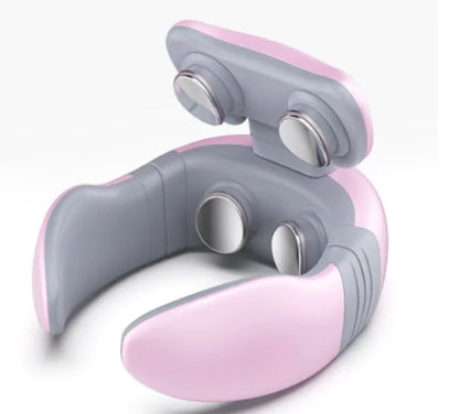 Smart Neck Massager with TENS Technology - Heat and Adjustable Intensity for Pain Relief
