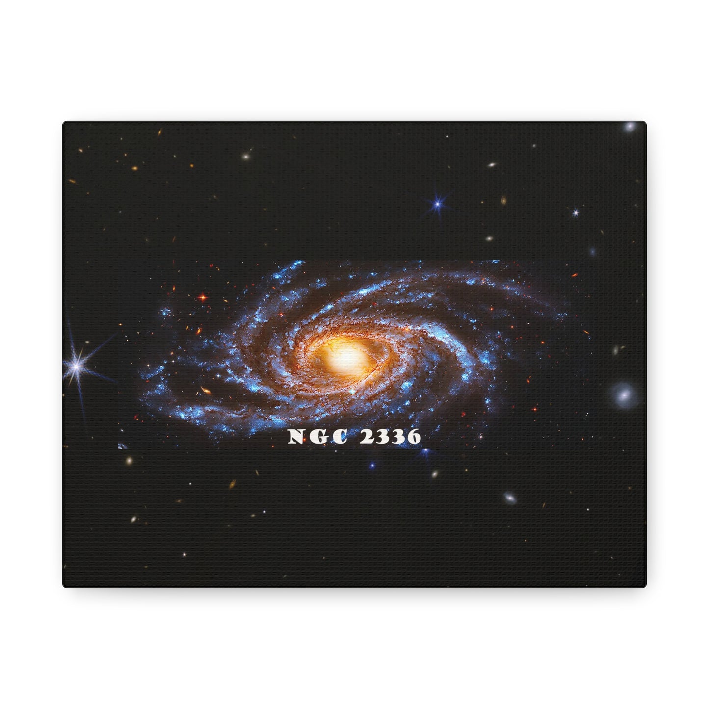 Gaze into the Galaxy: NGC2336 Cosmos Canvas Print