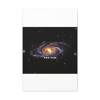 Gaze into the Galaxy: NGC2336 Cosmos Canvas Print