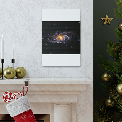 Gaze into the Galaxy: NGC2336 Cosmos Canvas Print