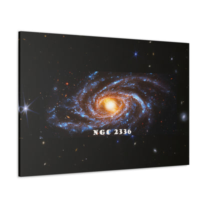 Gaze into the Galaxy: NGC2336 Cosmos Canvas Print