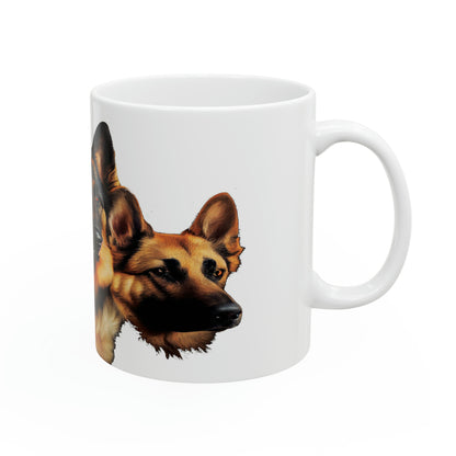 🛡️ Feel the Protection: German Shepherd Guard Mug 11oz