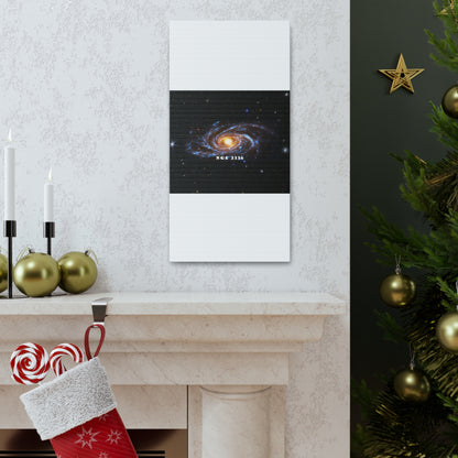 Gaze into the Galaxy: NGC2336 Cosmos Canvas Print