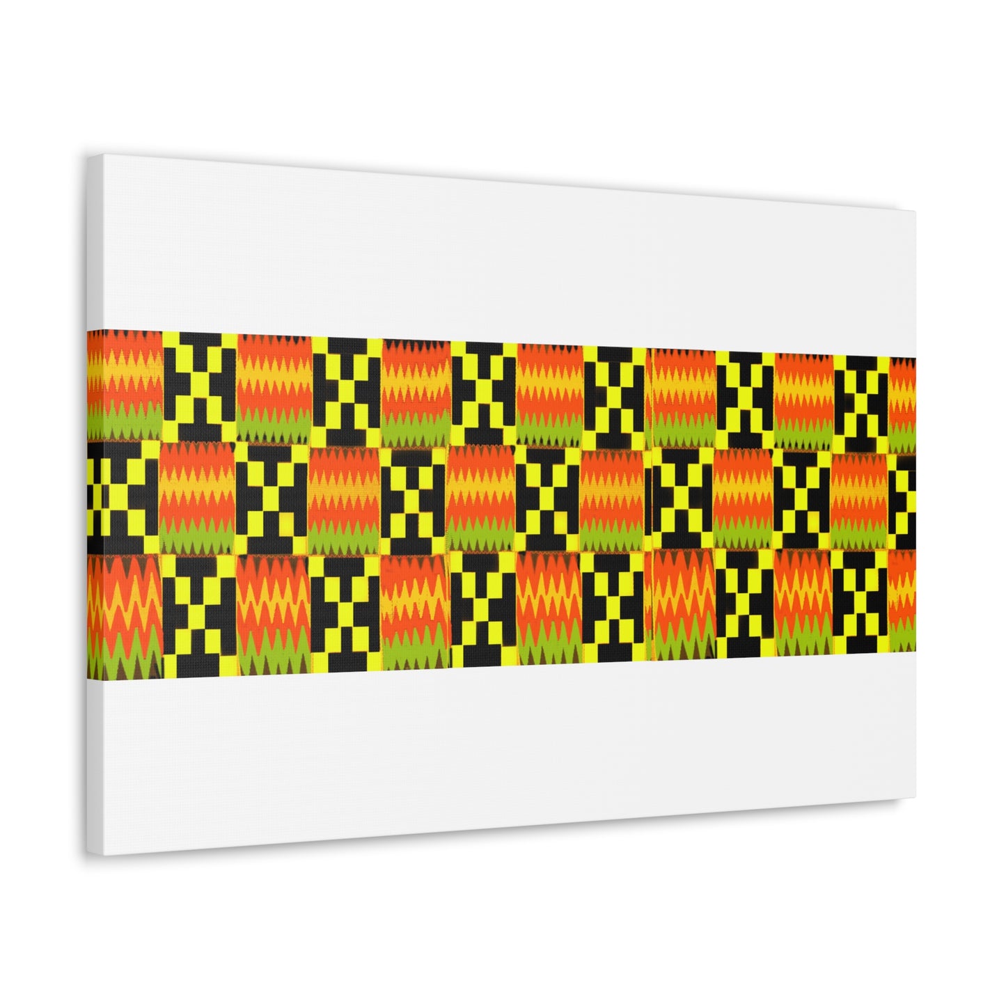 Kente Canvas Art: Bring African Heritage to Your Walls