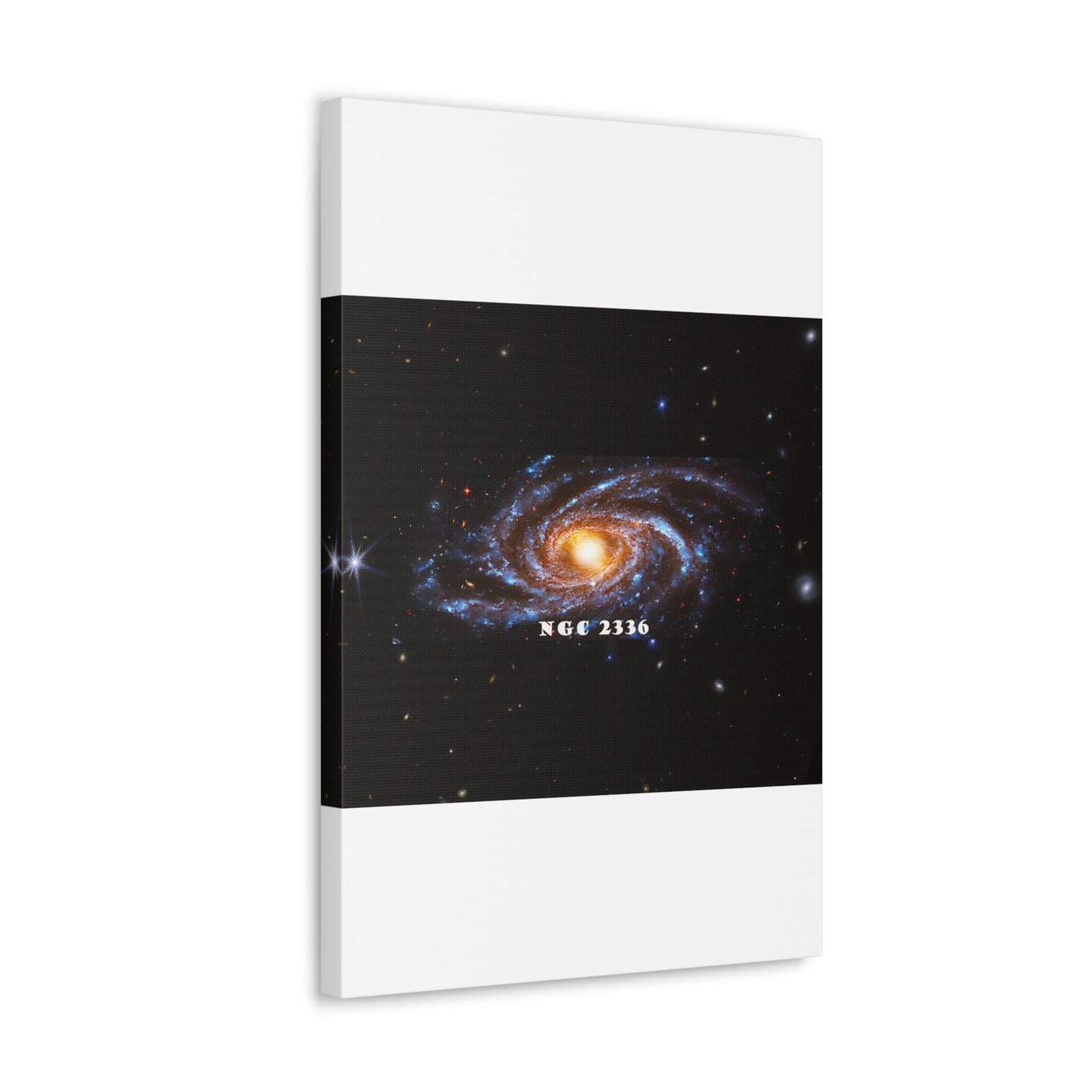 Gaze into the Galaxy: NGC2336 Cosmos Canvas Print