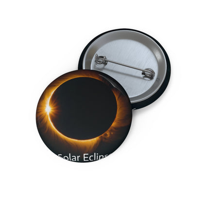 Wear the Cosmos: Solar Eclipse Buttons $3.99 THIS WEEK! LIMITED QUANTITY!