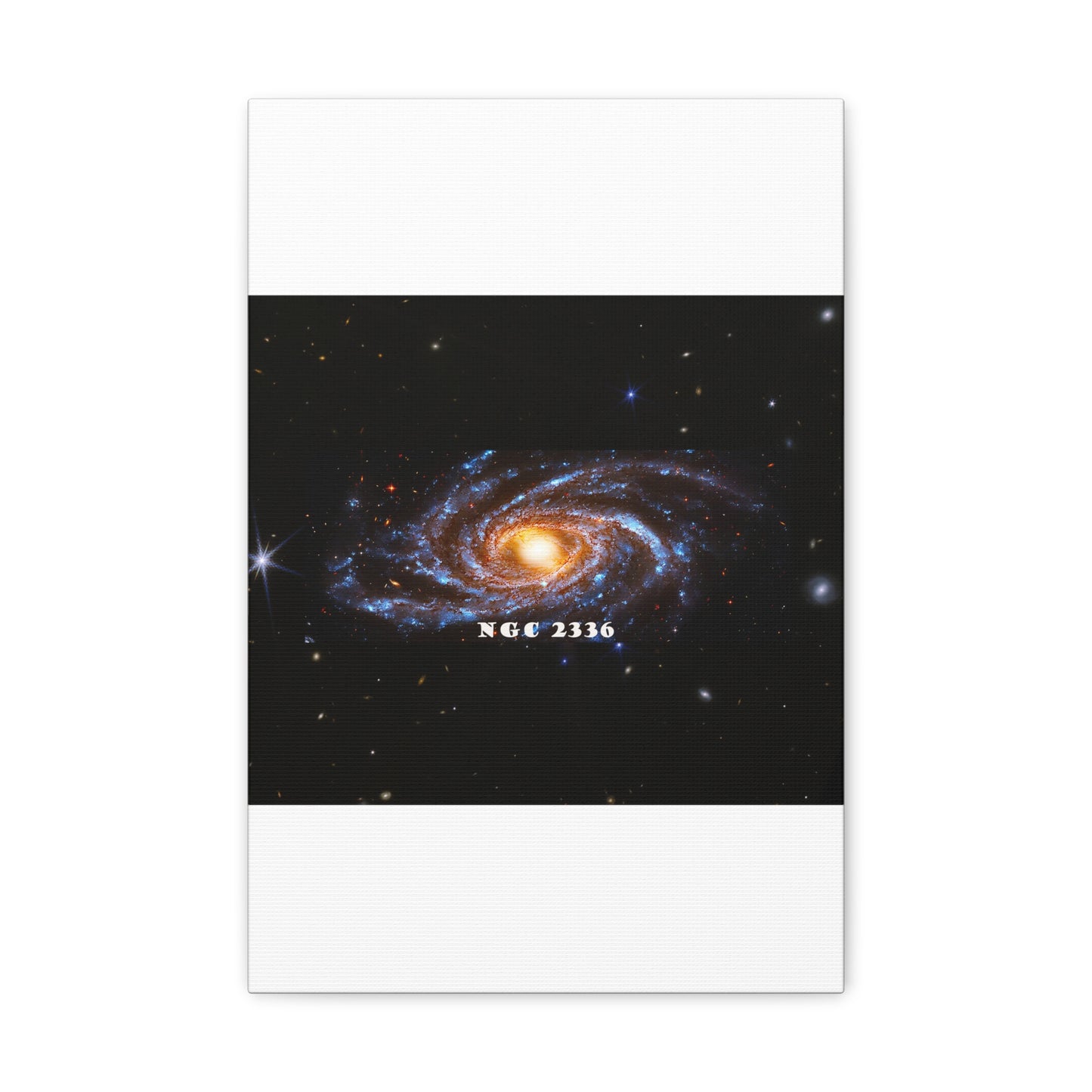 Gaze into the Galaxy: NGC2336 Cosmos Canvas Print