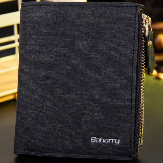 New Men's RFID Wallet - Short Wallet and Card Holder Wholesale